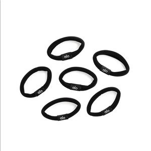 ALO HAIR TIES 3 pack black
